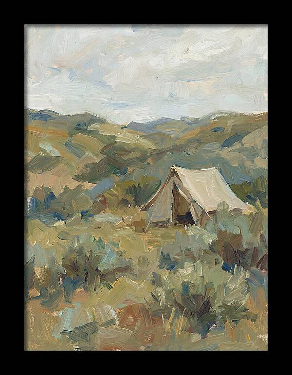 Tent In Serene Landscape