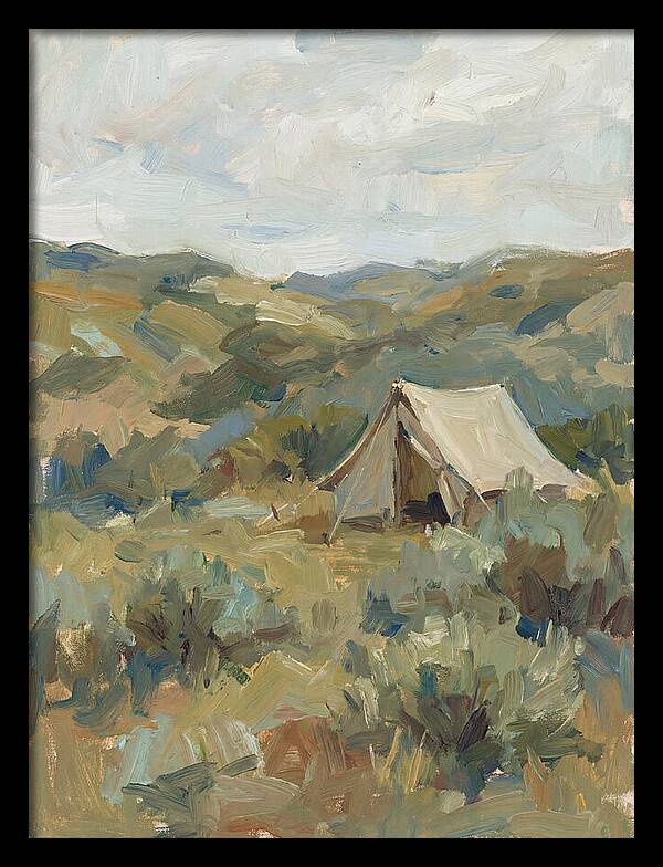Tent In Serene Landscape