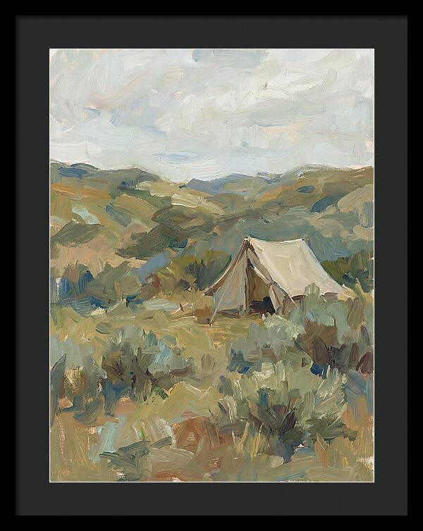 Tent In Serene Landscape