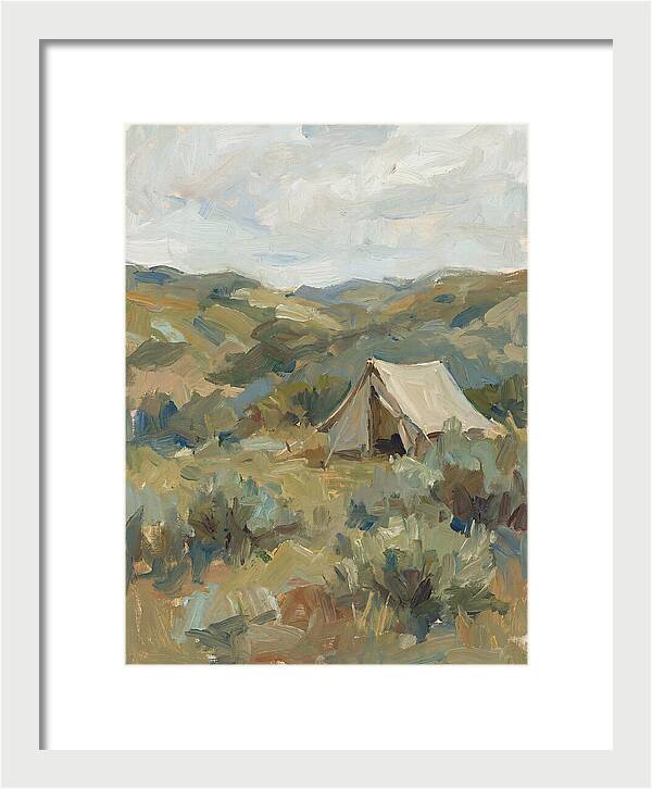 Tent In Serene Landscape