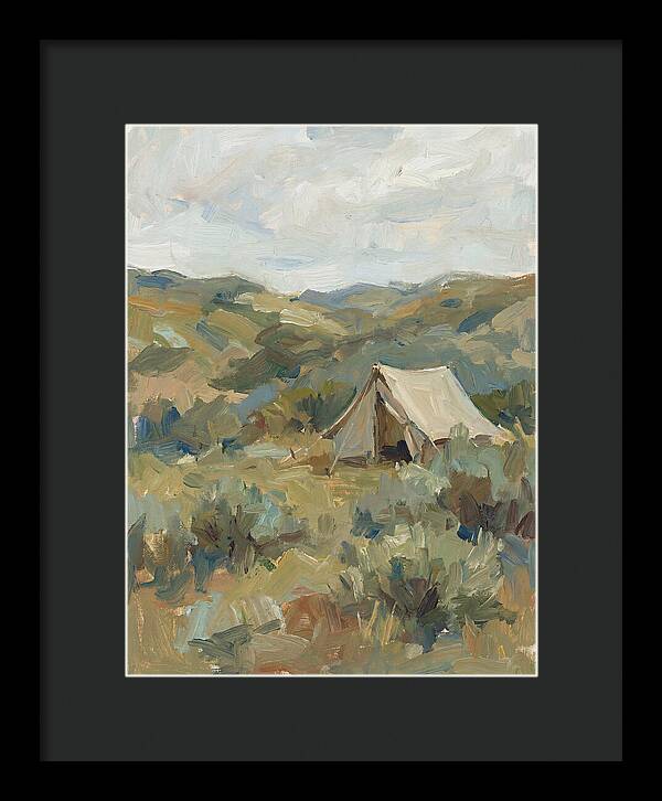 Tent In Serene Landscape