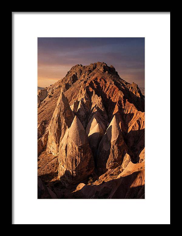 Tent Rocks Volcanic Cones At Dusk