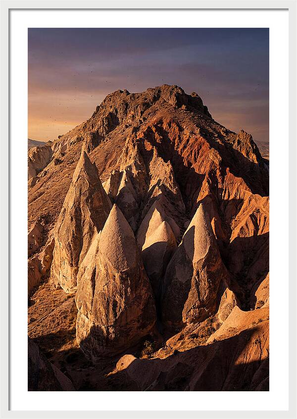 Tent Rocks Volcanic Cones At Dusk