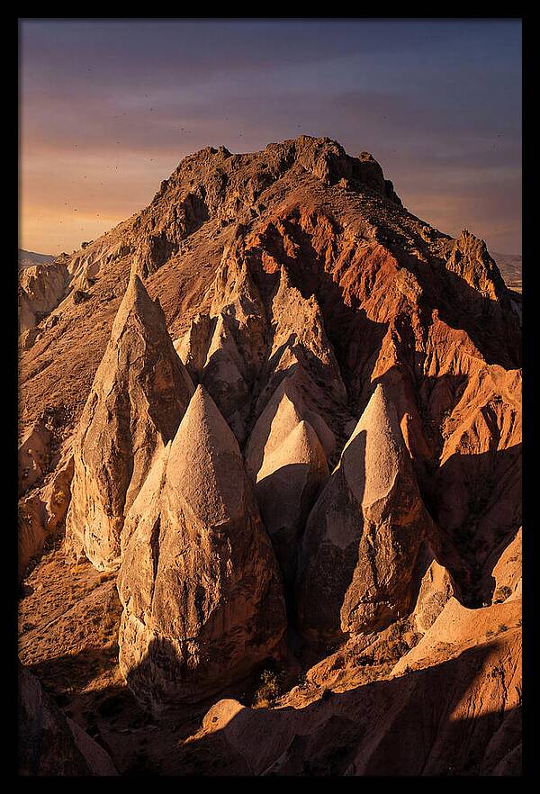 Tent Rocks Volcanic Cones At Dusk