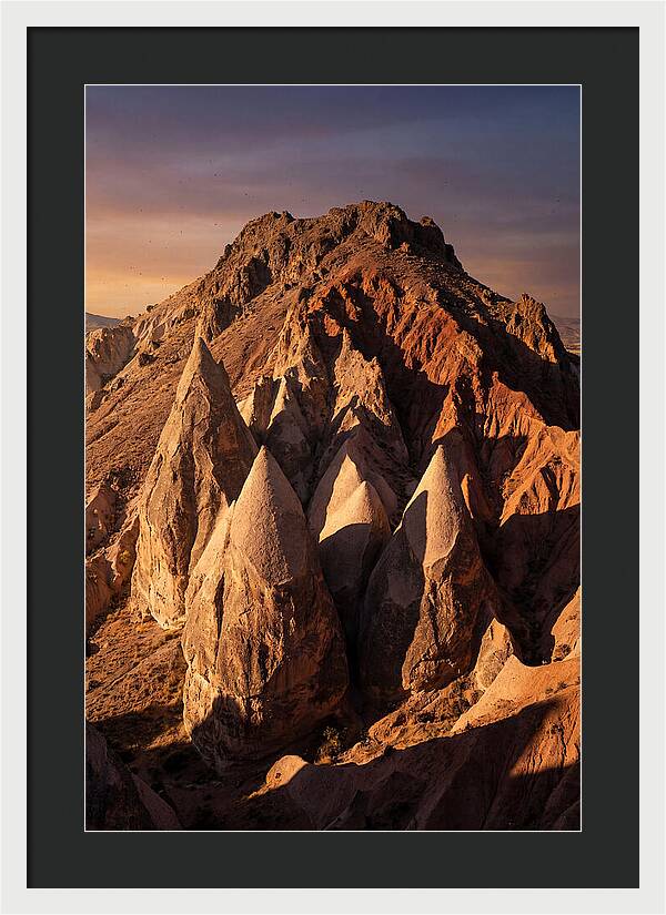 Tent Rocks Volcanic Cones At Dusk