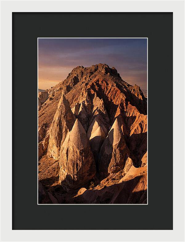 Tent Rocks Volcanic Cones At Dusk