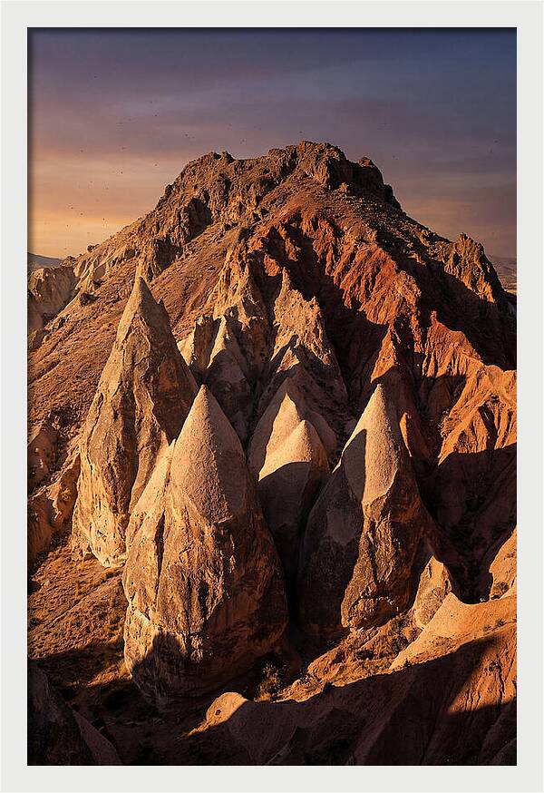 Tent Rocks Volcanic Cones At Dusk