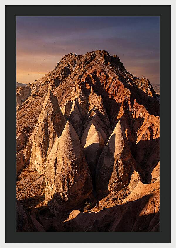 Tent Rocks Volcanic Cones At Dusk
