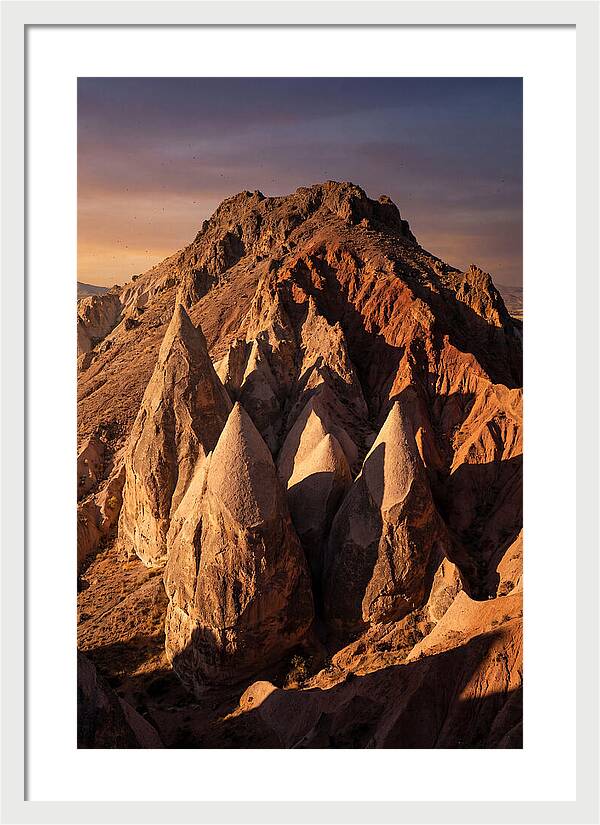 Tent Rocks Volcanic Cones At Dusk