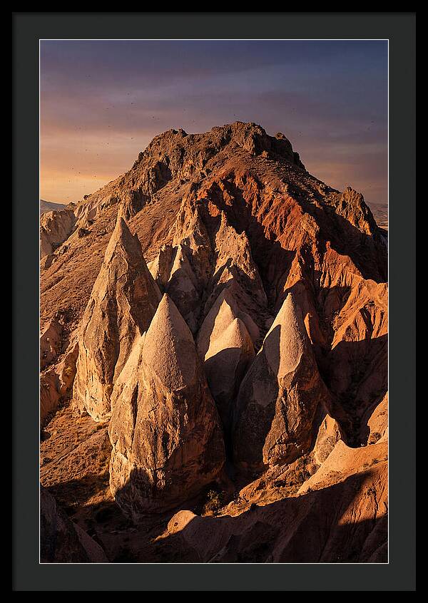 Tent Rocks Volcanic Cones At Dusk