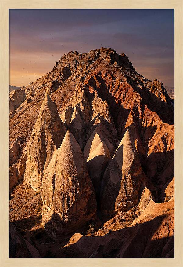 Tent Rocks Volcanic Cones At Dusk
