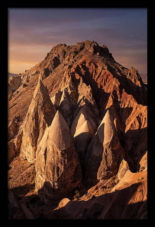 Tent Rocks Volcanic Cones At Dusk