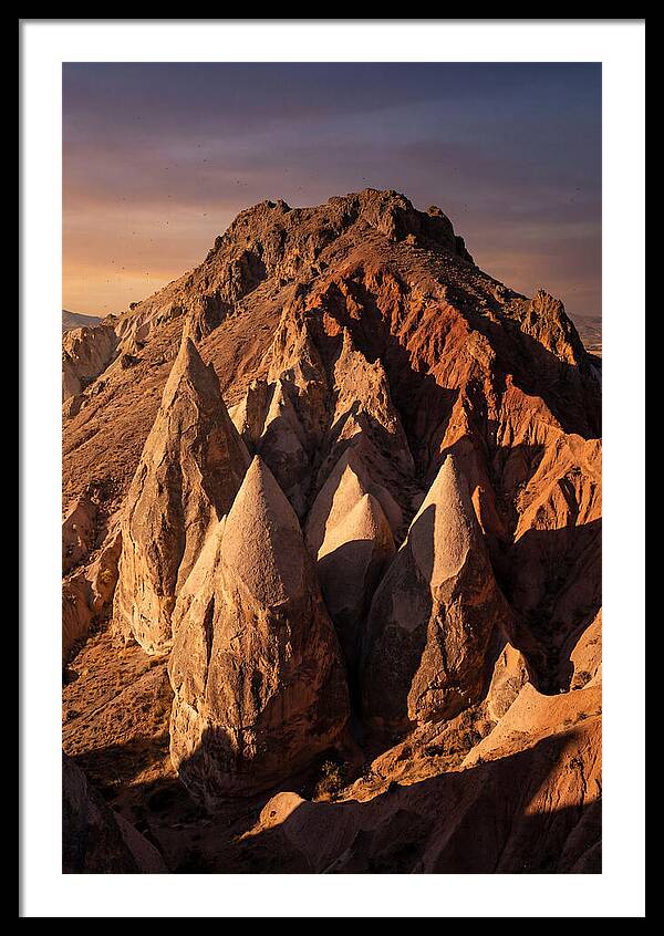 Tent Rocks Volcanic Cones At Dusk