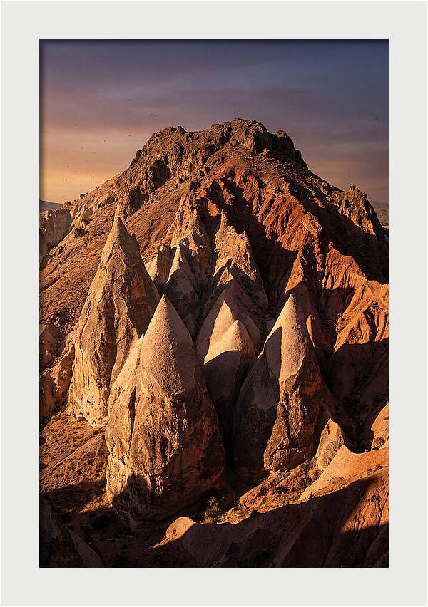 Tent Rocks Volcanic Cones At Dusk