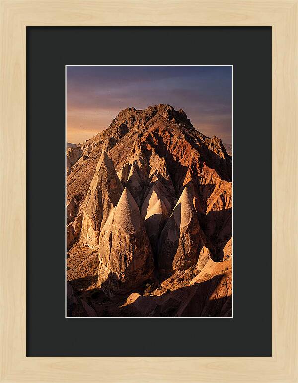 Tent Rocks Volcanic Cones At Dusk