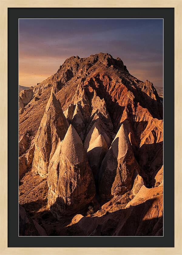 Tent Rocks Volcanic Cones At Dusk
