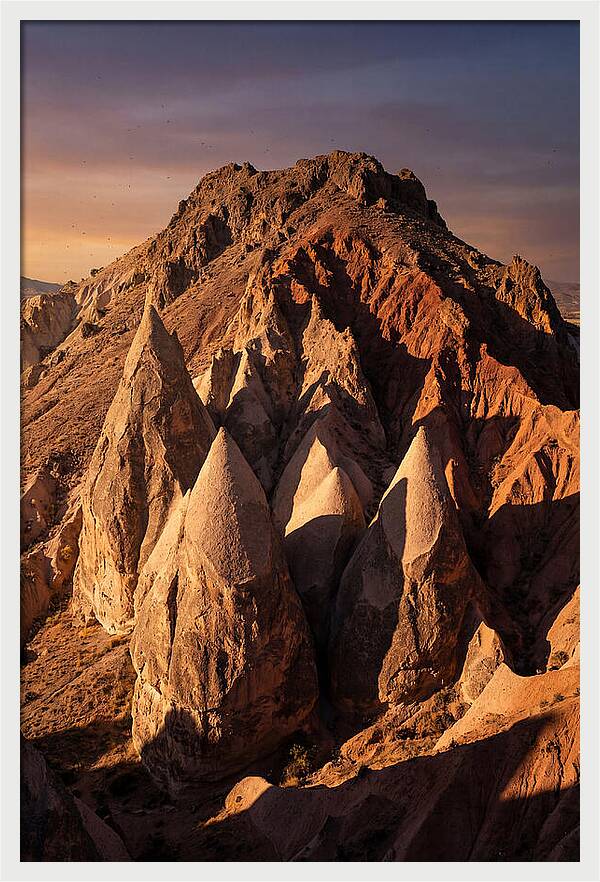 Tent Rocks Volcanic Cones At Dusk