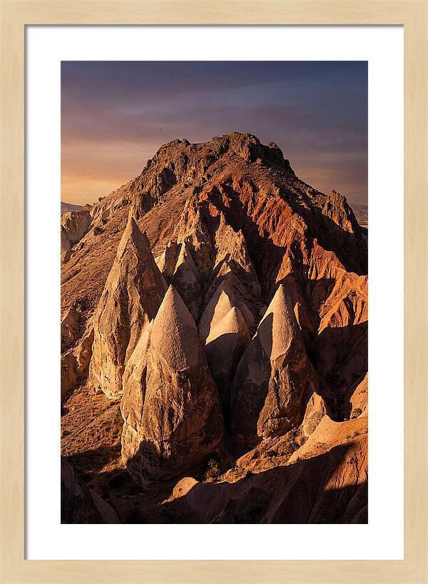 Tent Rocks Volcanic Cones At Dusk
