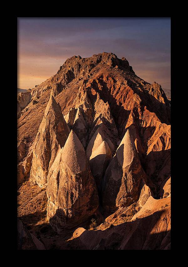 Tent Rocks Volcanic Cones At Dusk