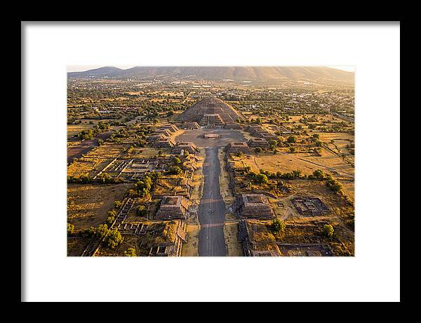 Teotihuacan From The Pyramid Of The Moon