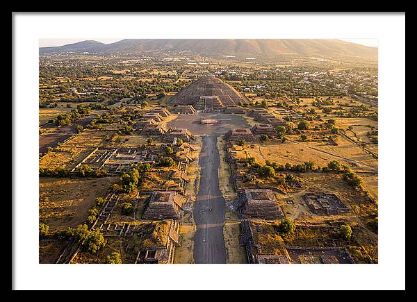 Teotihuacan From The Pyramid Of The Moon
