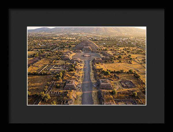 Teotihuacan From The Pyramid Of The Moon