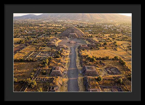 Teotihuacan From The Pyramid Of The Moon