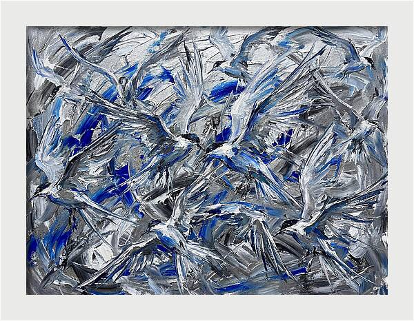 Tern Dance In Expressionism