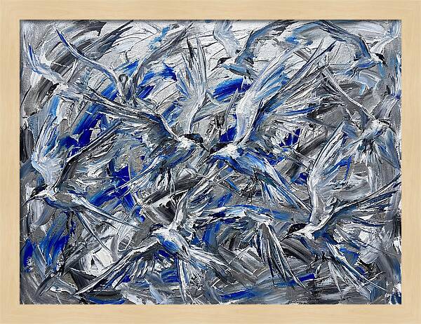Tern Dance In Expressionism