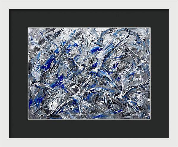 Tern Dance In Expressionism