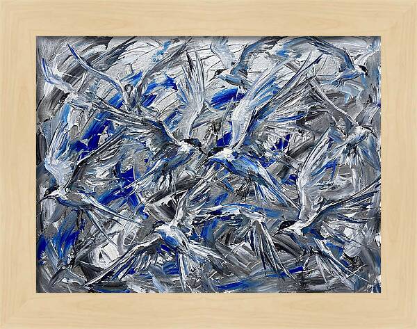 Tern Dance In Expressionism