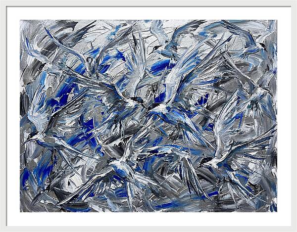 Tern Dance In Expressionism