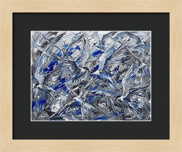 Tern Dance In Expressionism