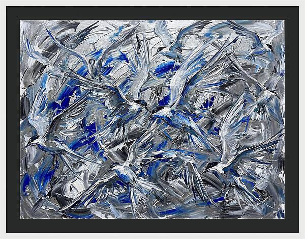 Tern Dance In Expressionism