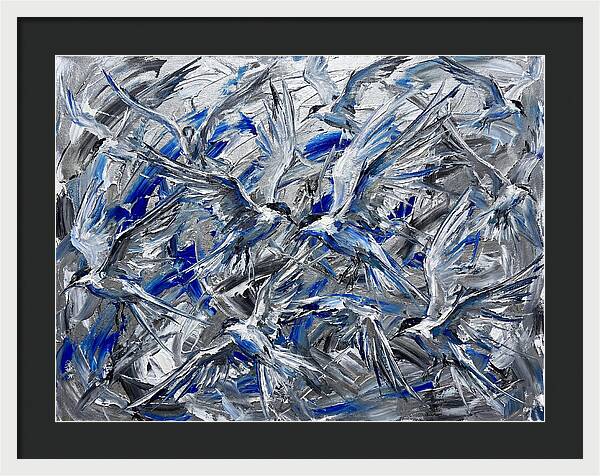 Tern Dance In Expressionism