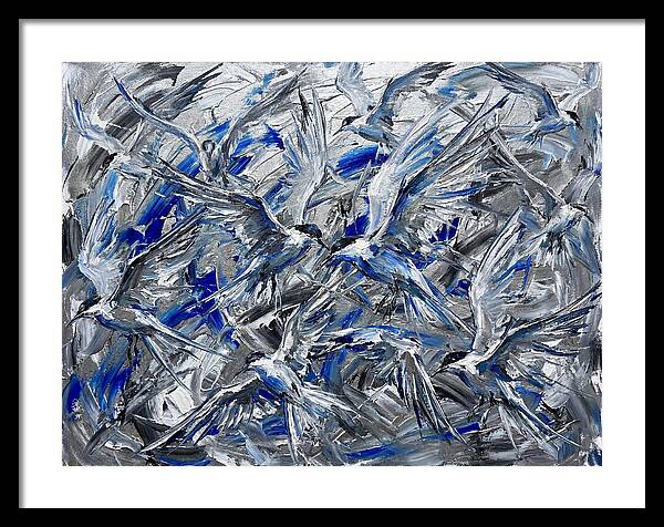 Tern Dance In Expressionism