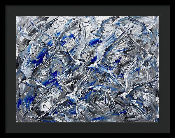Tern Dance In Expressionism