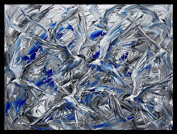 Tern Dance In Expressionism
