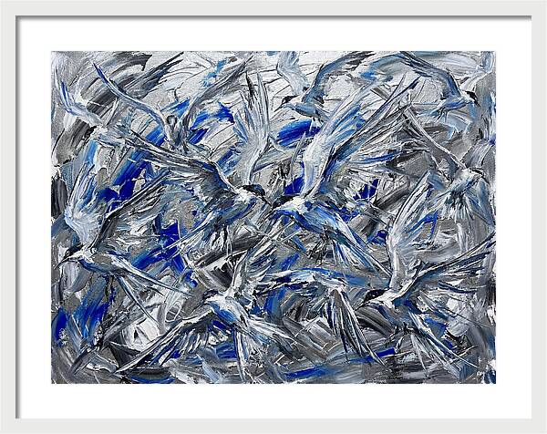 Tern Dance In Expressionism