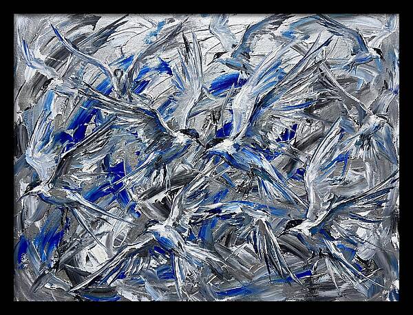 Tern Dance In Expressionism