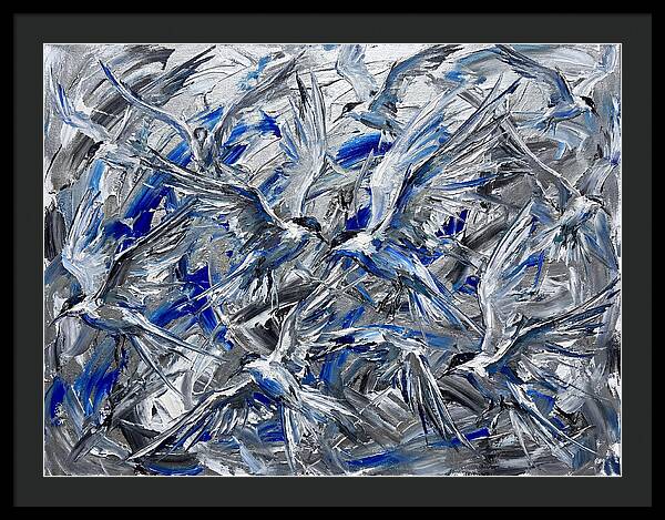 Tern Dance In Expressionism