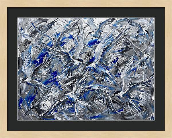 Tern Dance In Expressionism