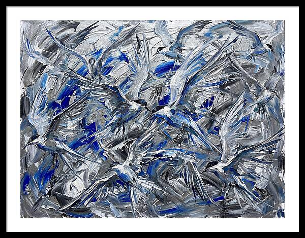 Tern Dance In Expressionism