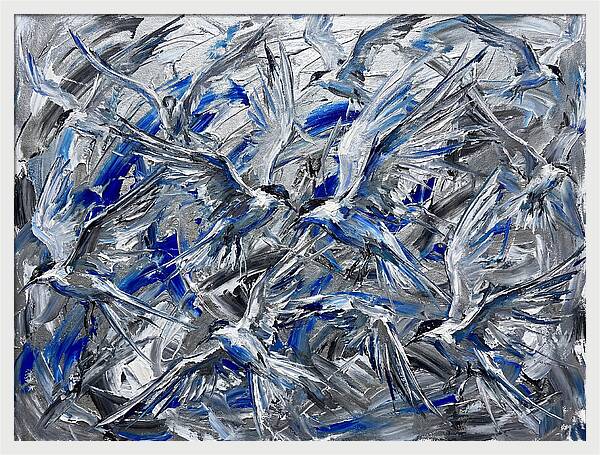 Tern Dance In Expressionism