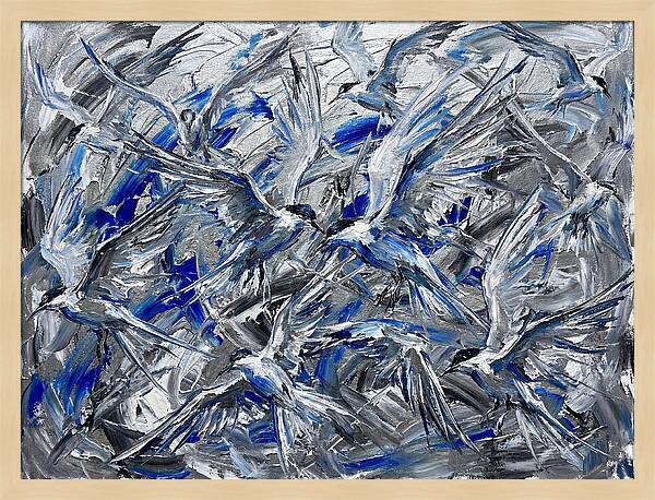 Tern Dance In Expressionism