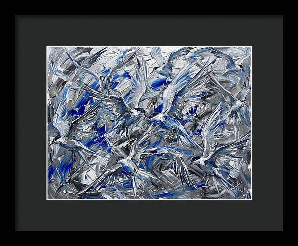 Tern Dance In Expressionism