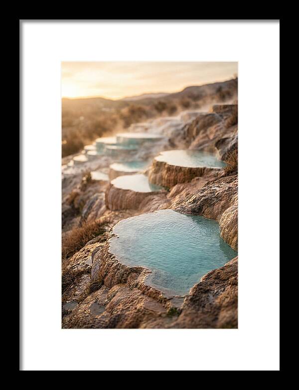 Terraced Turquoise Hot Springs
