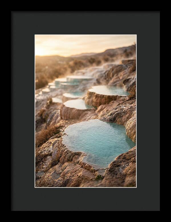 Terraced Turquoise Hot Springs
