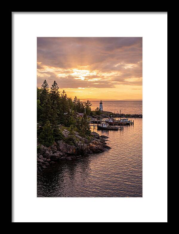 Tettegouche Harbor Sunset
