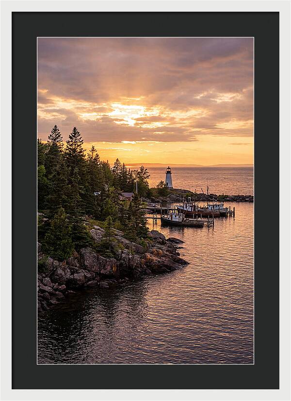 Tettegouche Harbor Sunset